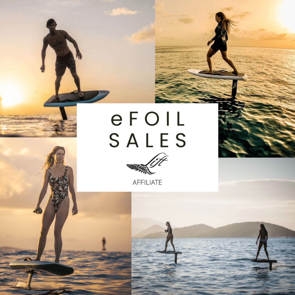 eFoil Sales from Green Wave Watersports at Buckroe Beach in Hampton, VA. eFoil Sales - Green Wave Watersports