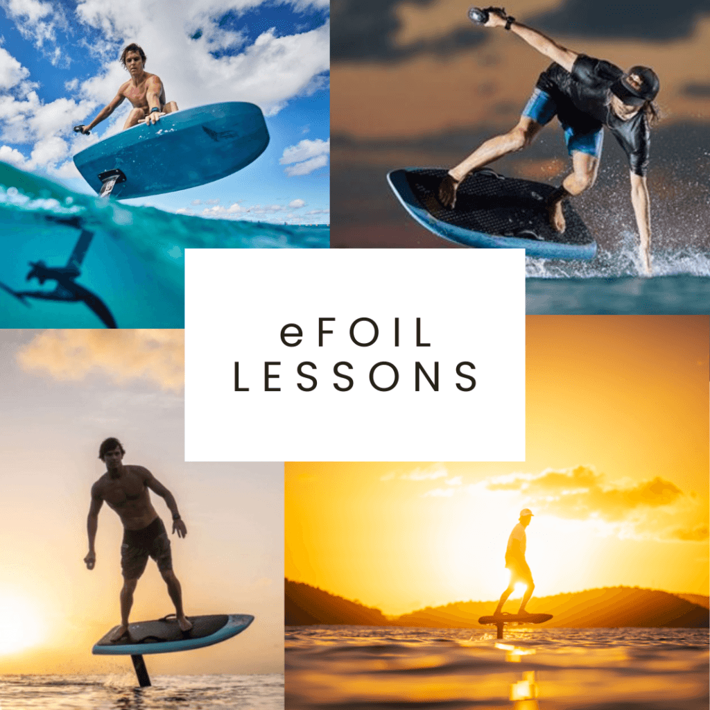 Schedule an eFoil lesson at Green Wave Watersports at Buckroe Beach in Hampton, VA. eFoil Lessons - Green Wave Watersports