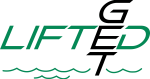 Green “Get Lifted” stylized logo for eFoil promotions.